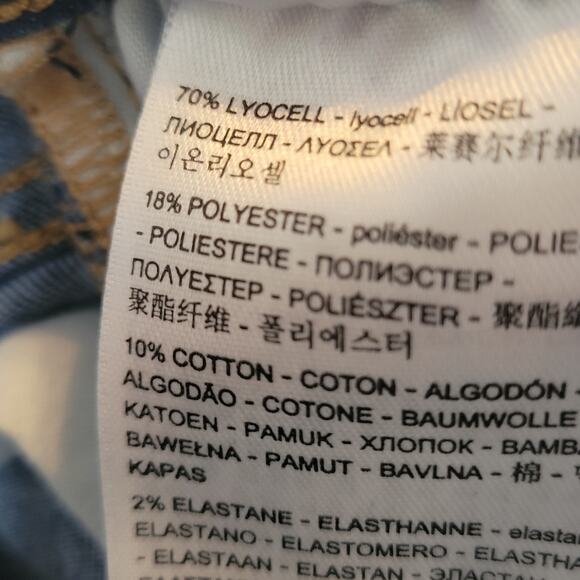 Levi's Premium Jeans Model 724 High Rise Straight Drop Size 25 Great Condition - Picture 8 of 11